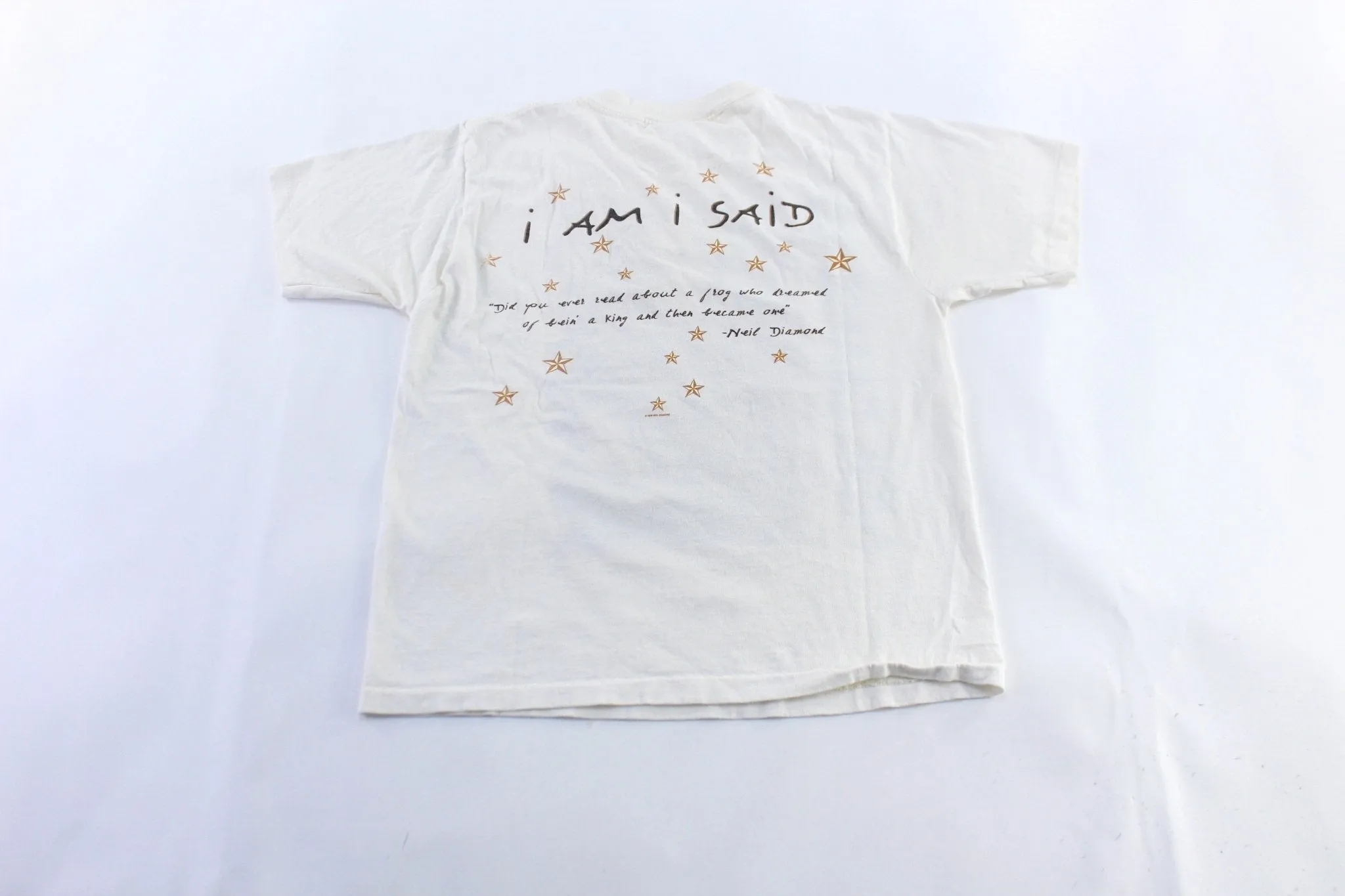 1996 Neil Diamond I Am I Said Promo T-Shirt