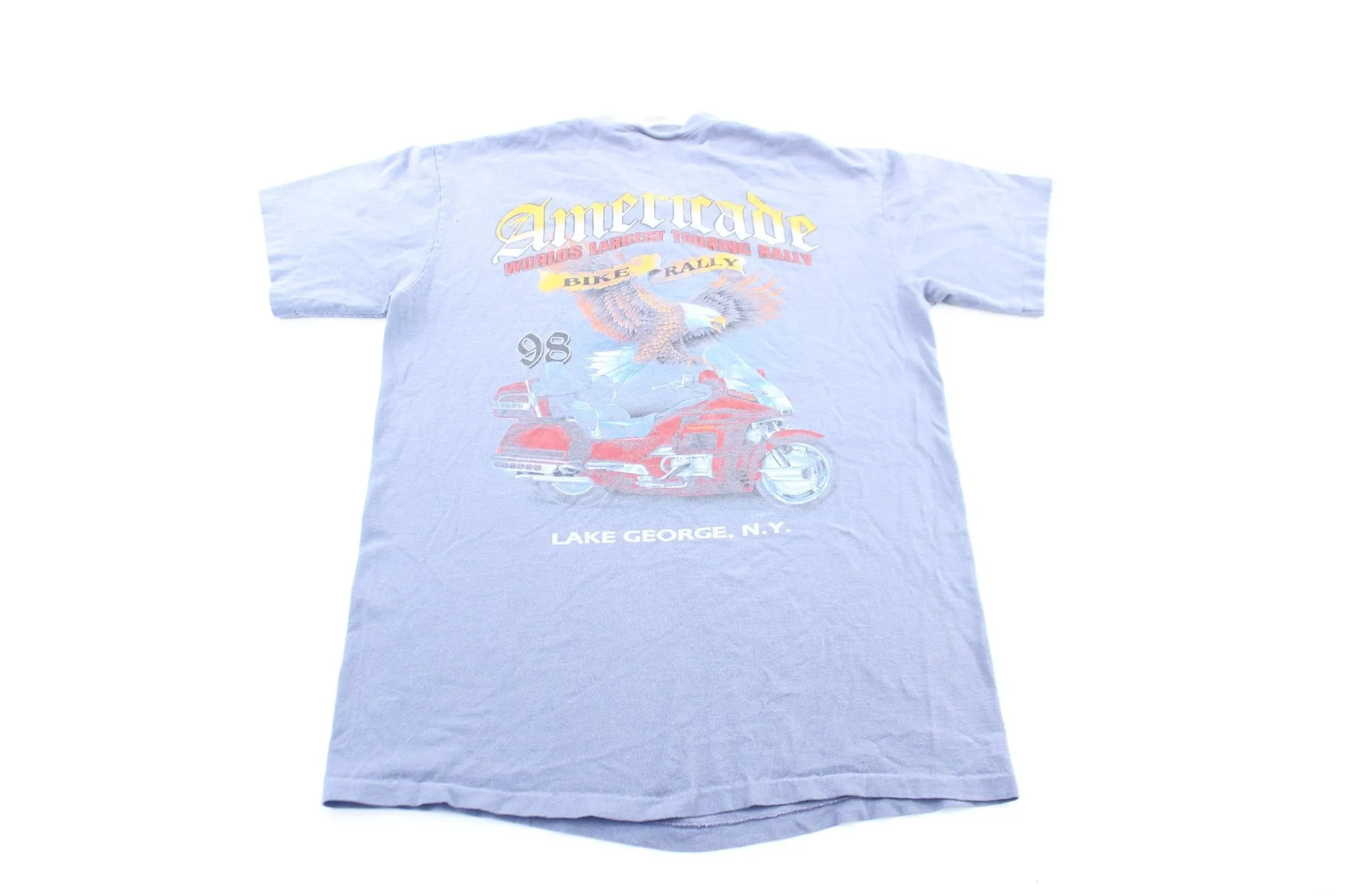 1998 Lake George, New York Americade Bike Rally T-Shirt