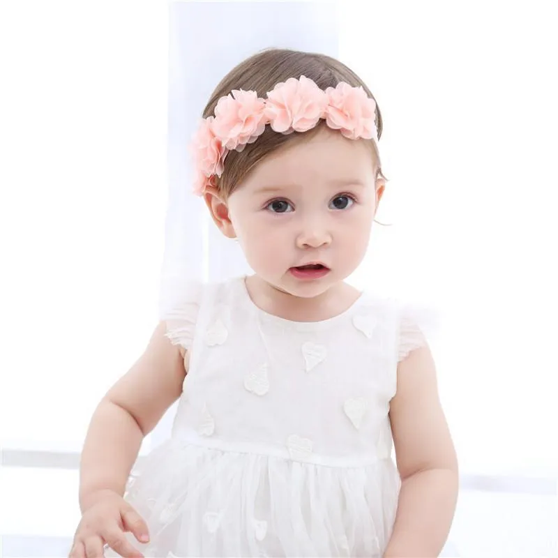 3D Design Flower Headband Wholesale children's clothing