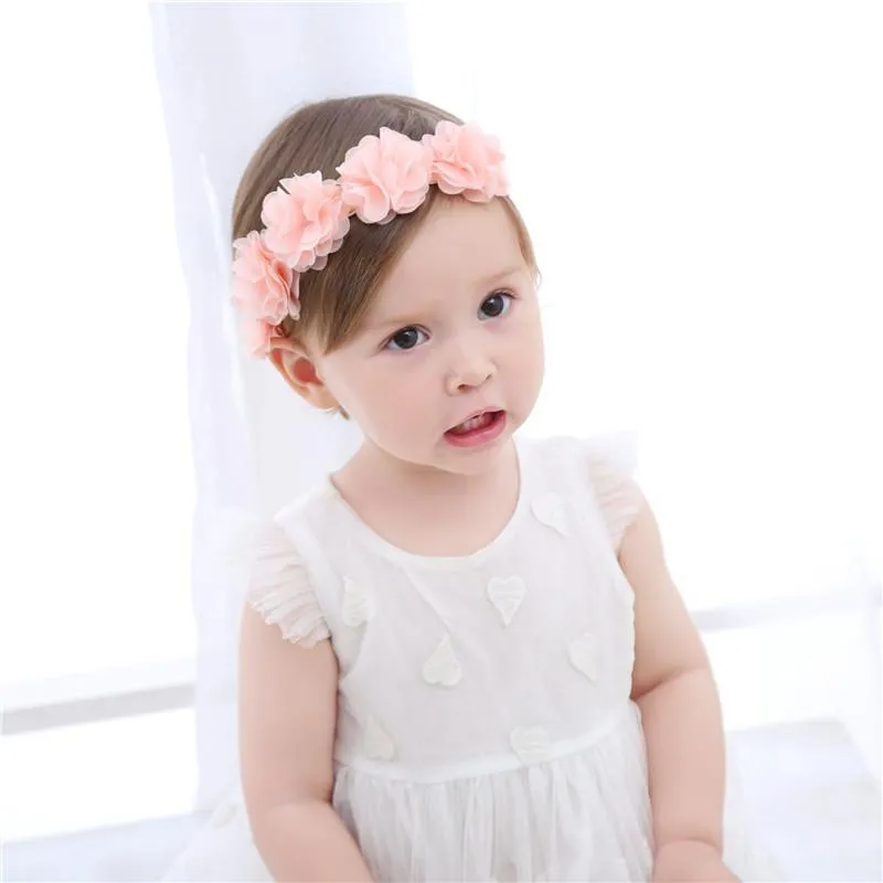 3D Design Flower Headband Wholesale children's clothing