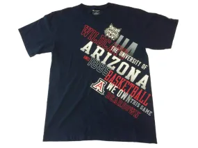 Arizona Wildcats Champion Navy "We Own This Game" SS Basketball T-Shirt (L)