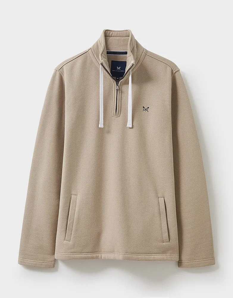 Crew Clothing Coastal Half Zip Sweatshirt