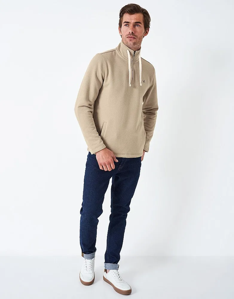 Crew Clothing Coastal Half Zip Sweatshirt