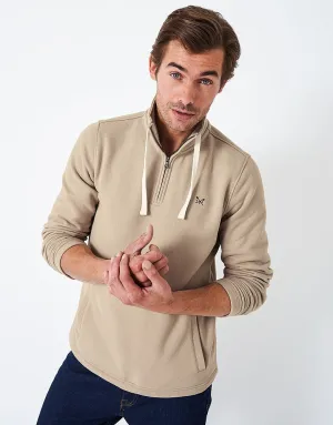 Crew Clothing Coastal Half Zip Sweatshirt