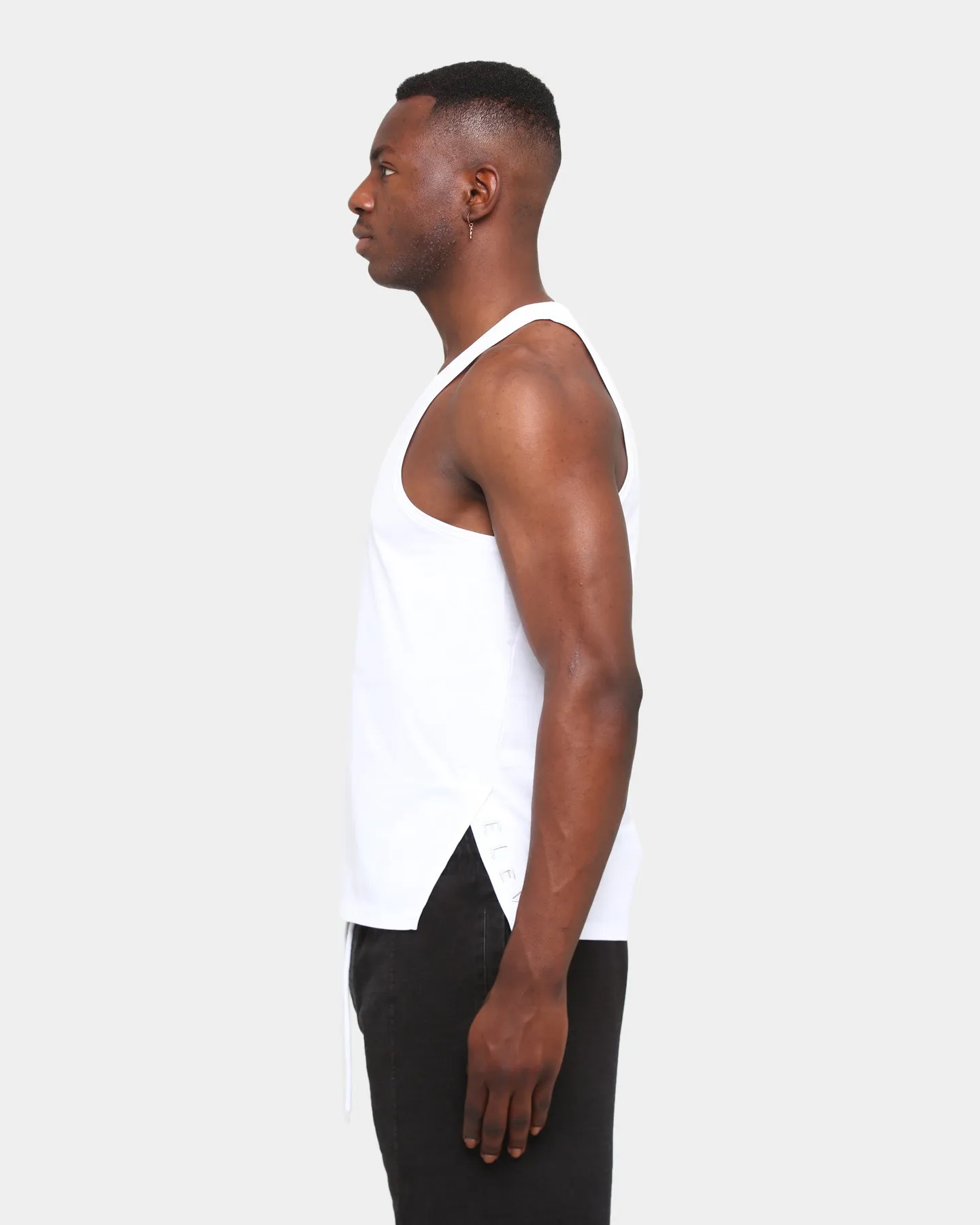 Elevn Clothing Co. Splinter Singlet White